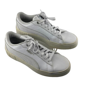 Women's Puma Sneakers White leather US 10